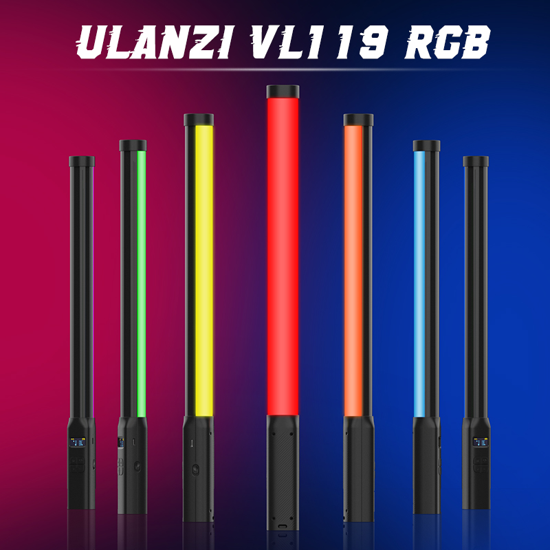 Photography Bulb - Ulanzi VL119 Handheld RGB Colorful Stick