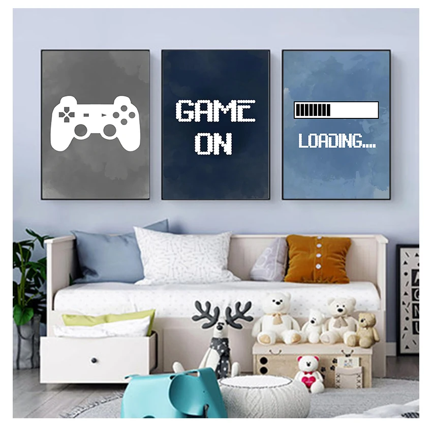 Photography Exhibition - Nursery Boys Wall Decor , Gaming