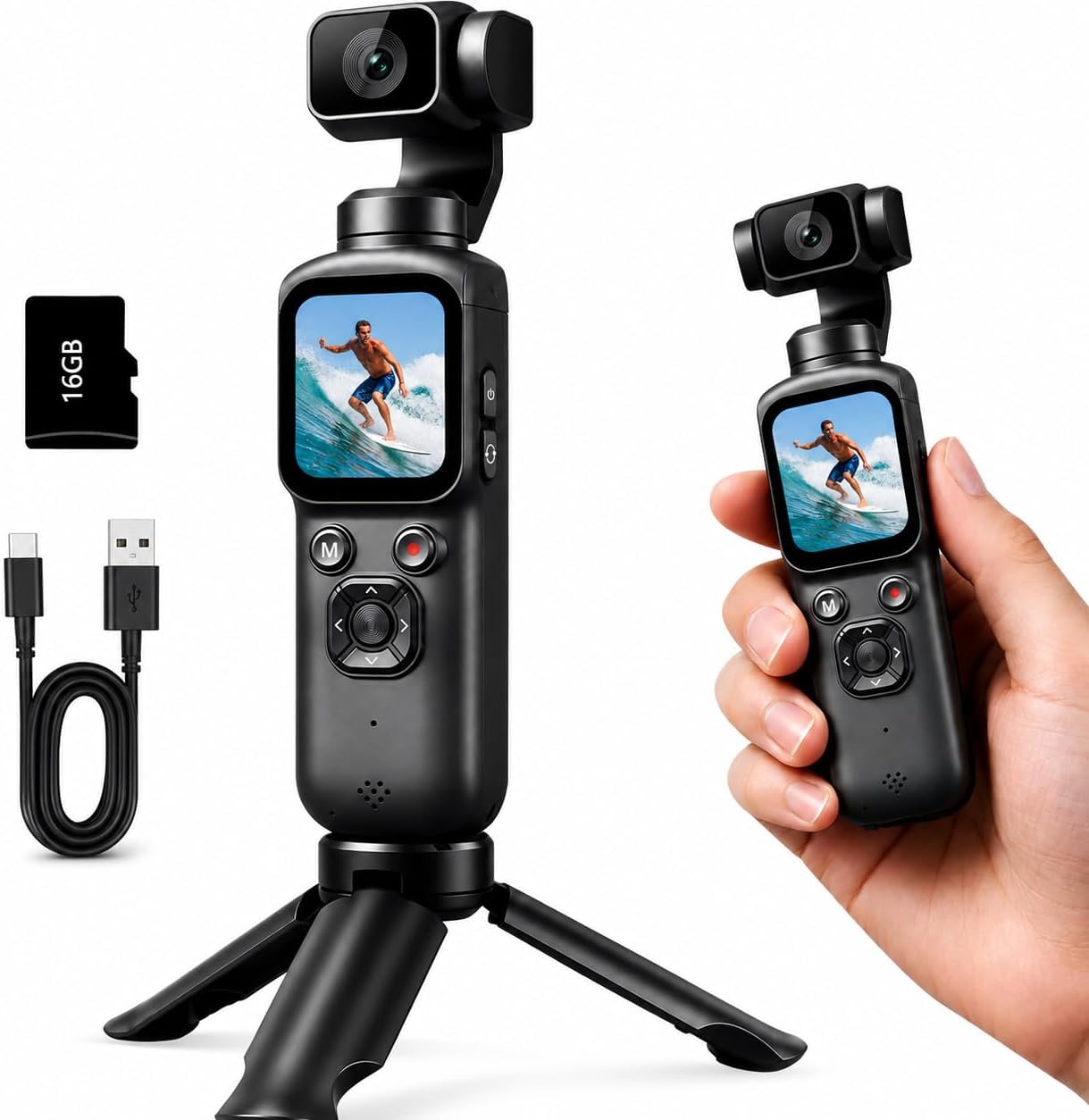 Photography Blog - 4K Handheld Gimbal Vlogging Camera for
