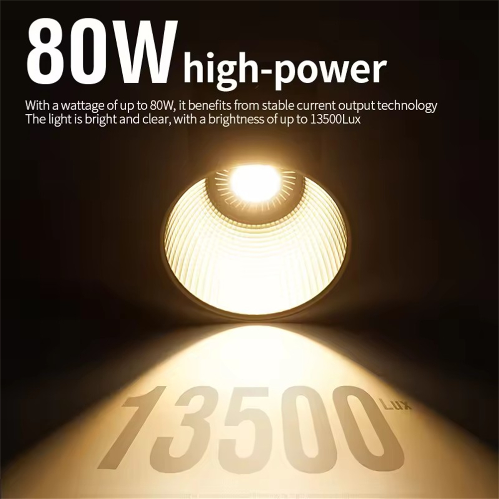 Photography Bulb - FANGTUOSI ZU80 Photo Studio Light COB