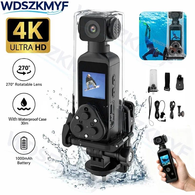 Photography Blog - 4K Pocket Action Camera 270° Rotatable