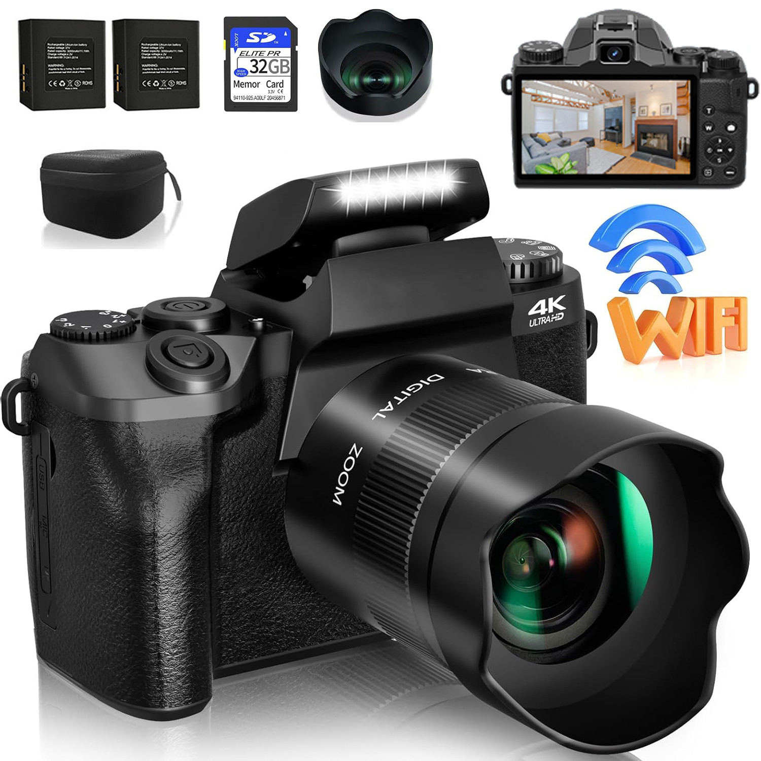 Photography Blog - 64MP Digital Camera SLR DSLR For