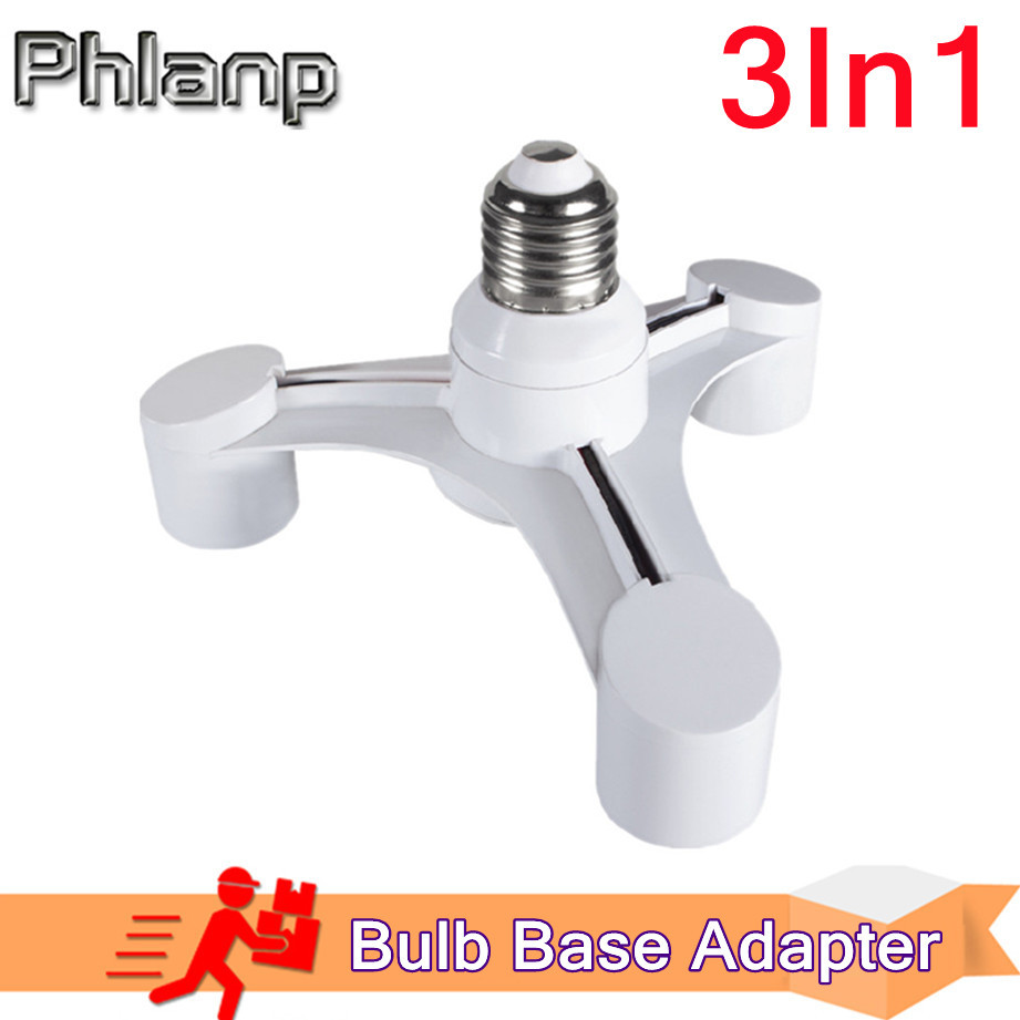 Bulbs Socket 3In1 E27 to E27 E - огляд і ціна Photography Bulb