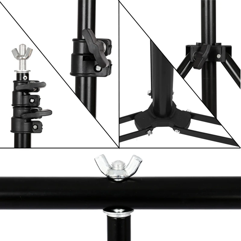 SH Photography1.5*2/2*2M T-Sha - огляд і ціна Backdrop Stand Kit