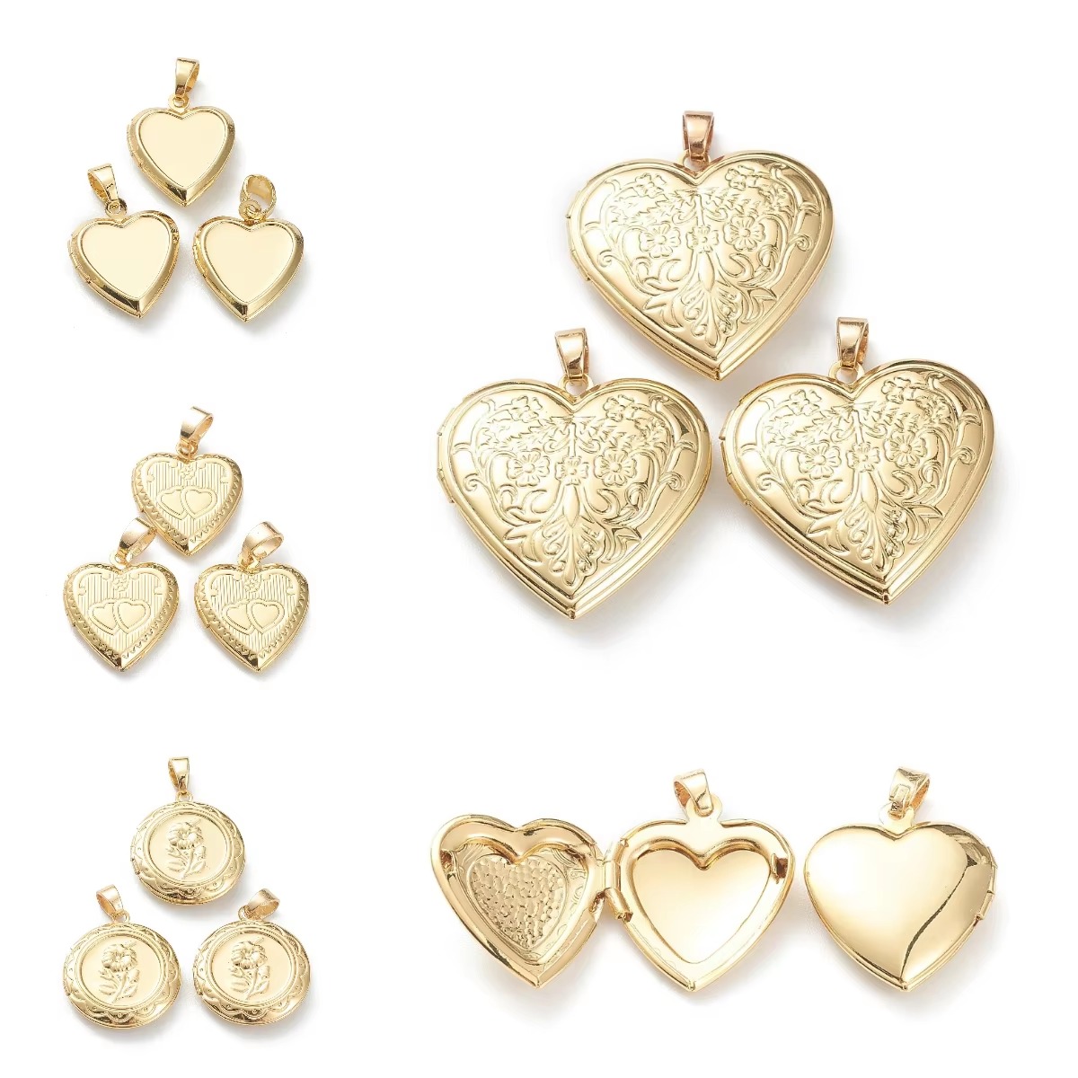 10pcs Heart Photo Locket Penda - огляд і ціна Photography Exhibition