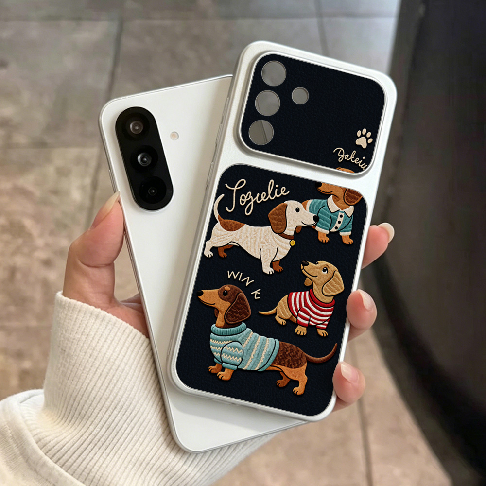 Cartoon Dachshund Phone Case F - огляд і ціна Camera Wrist Strap