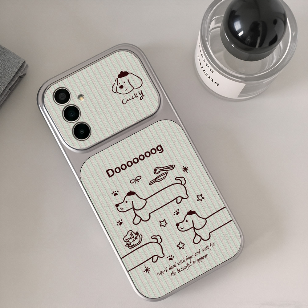 Cartoon Dachshund Phone Case F - огляд і ціна Camera Wrist Strap