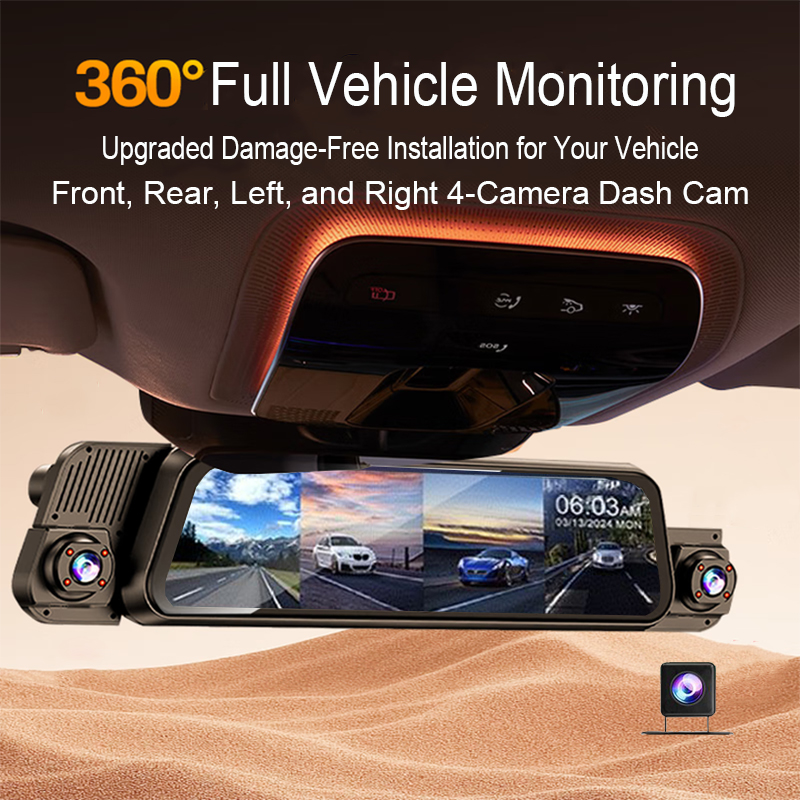 Streaming Dash Cam 4 Lens Full - огляд і ціна Timelapse Controller