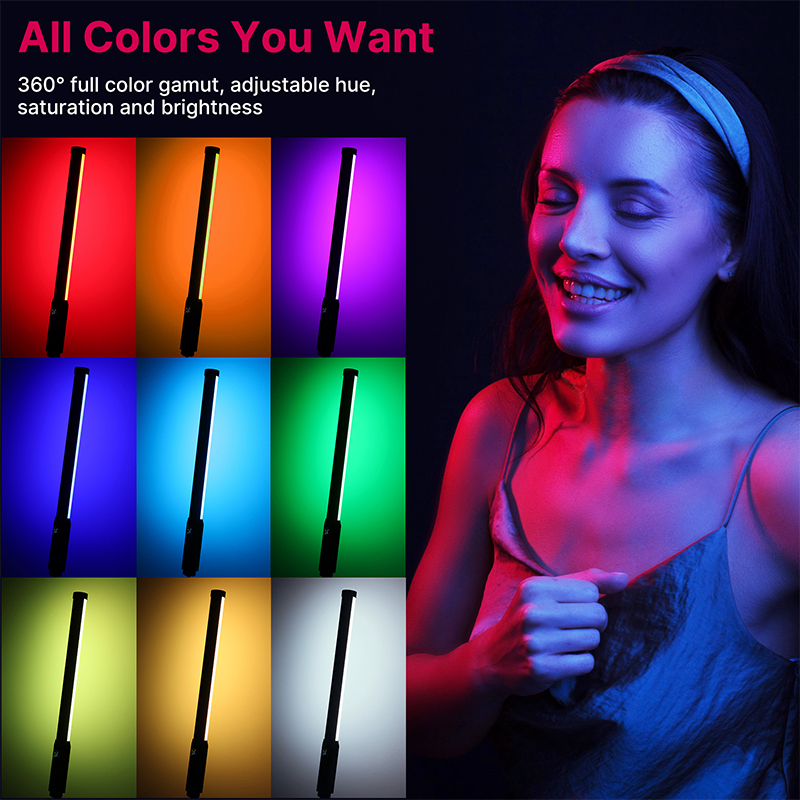 Ulanzi VL119 Handheld RGB Colo - огляд і ціна Photography Bulb
