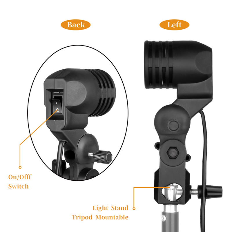 1.8m Cable Cord Light Bulb Sta - огляд і ціна Photography Umbrella Lighting Kit