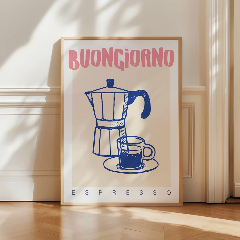 Modern Coffee Espresso Wall Ar - огляд і ціна Photography Image