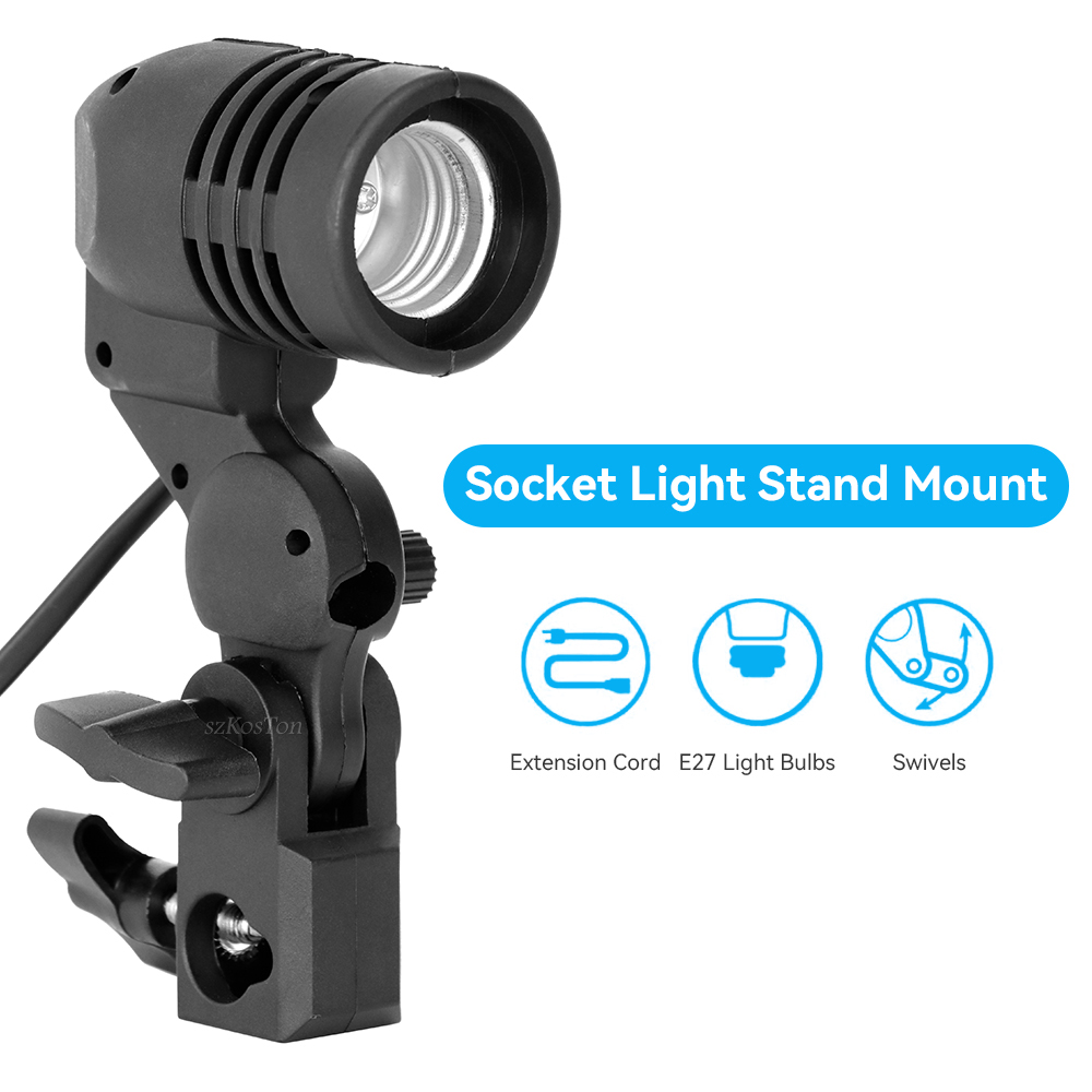 2PCS/1PC E27 Single Head Bulb  - огляд і ціна Photography Bulb