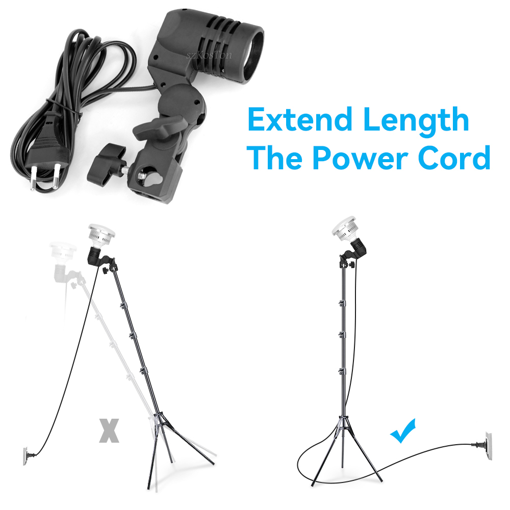 2PCS/1PC E27 Single Head Bulb  - огляд і ціна Photography Bulb