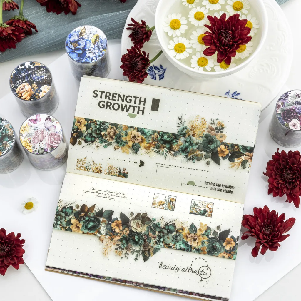 Journamm 6rolls Flower Tapes D - огляд і ціна Photography Journal