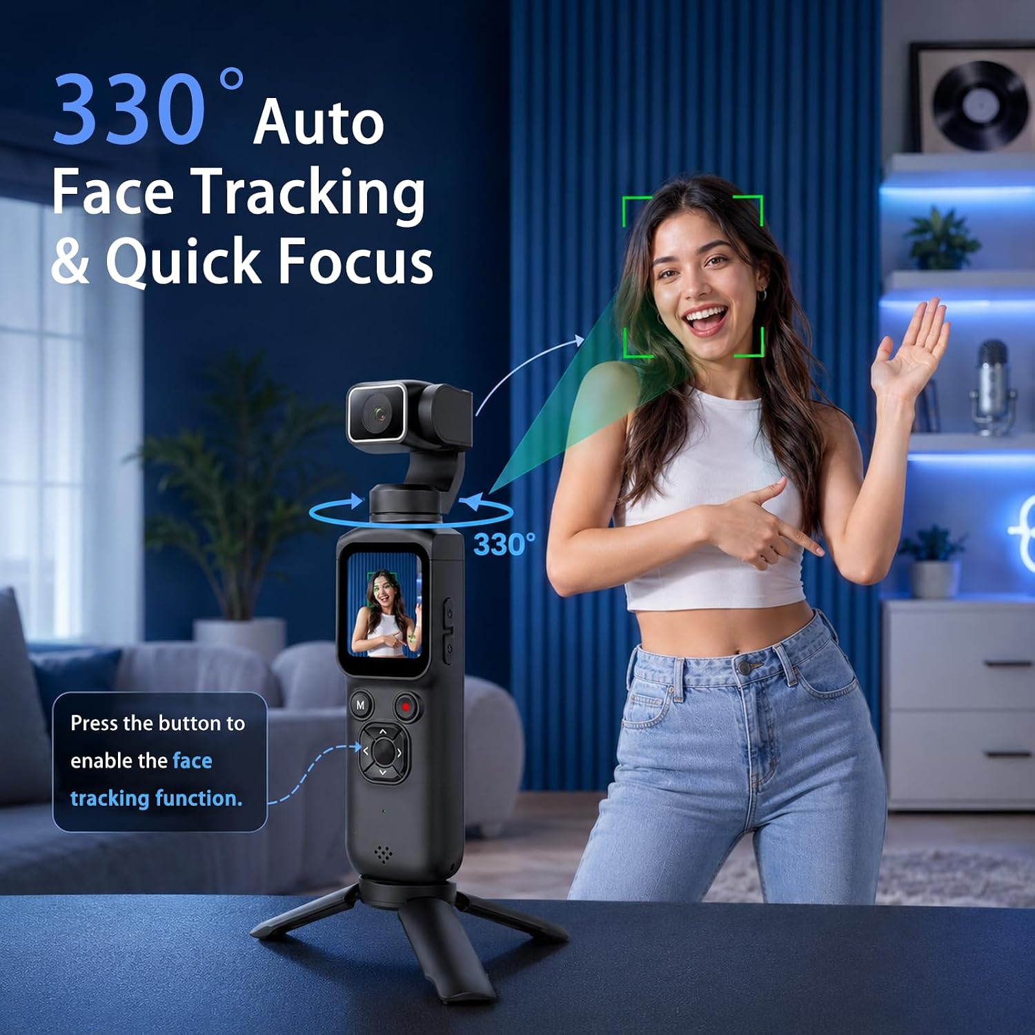 4K Handheld Gimbal Vlogging Ca - огляд і ціна Photography Blog