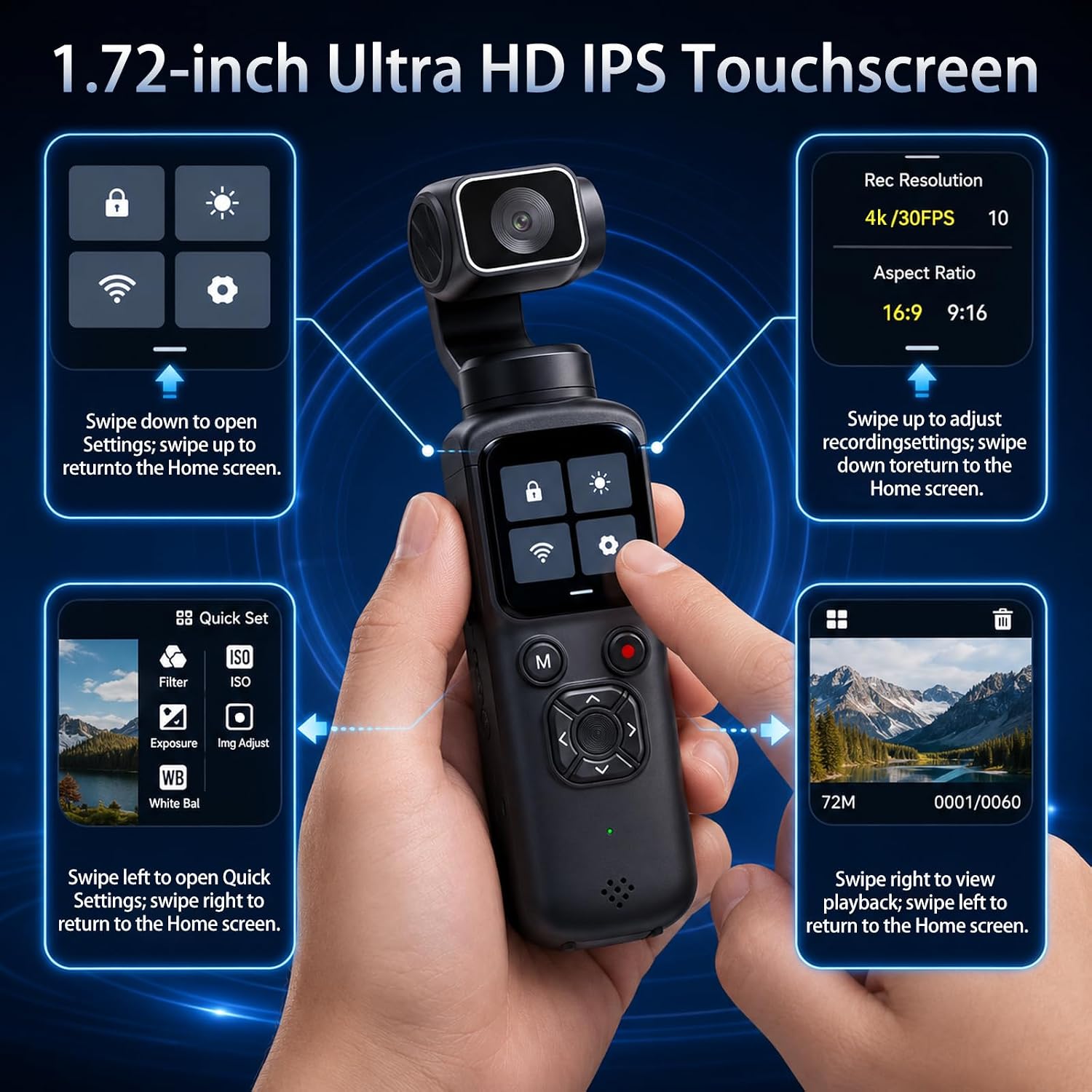 4K Handheld Gimbal Vlogging Ca - огляд і ціна Photography Blog