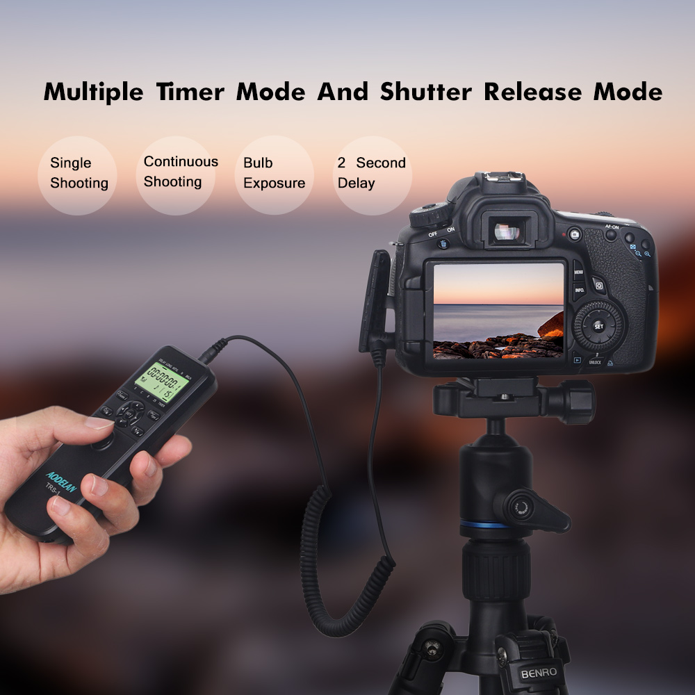 AODELAN TRS-1 Timer Intervalom - огляд і ціна Timelapse Controller