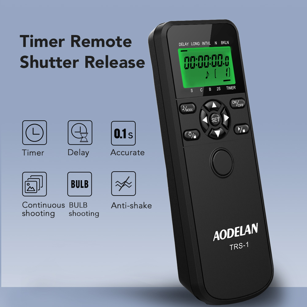 AODELAN TRS-1 Timer Intervalom - огляд і ціна Timelapse Controller