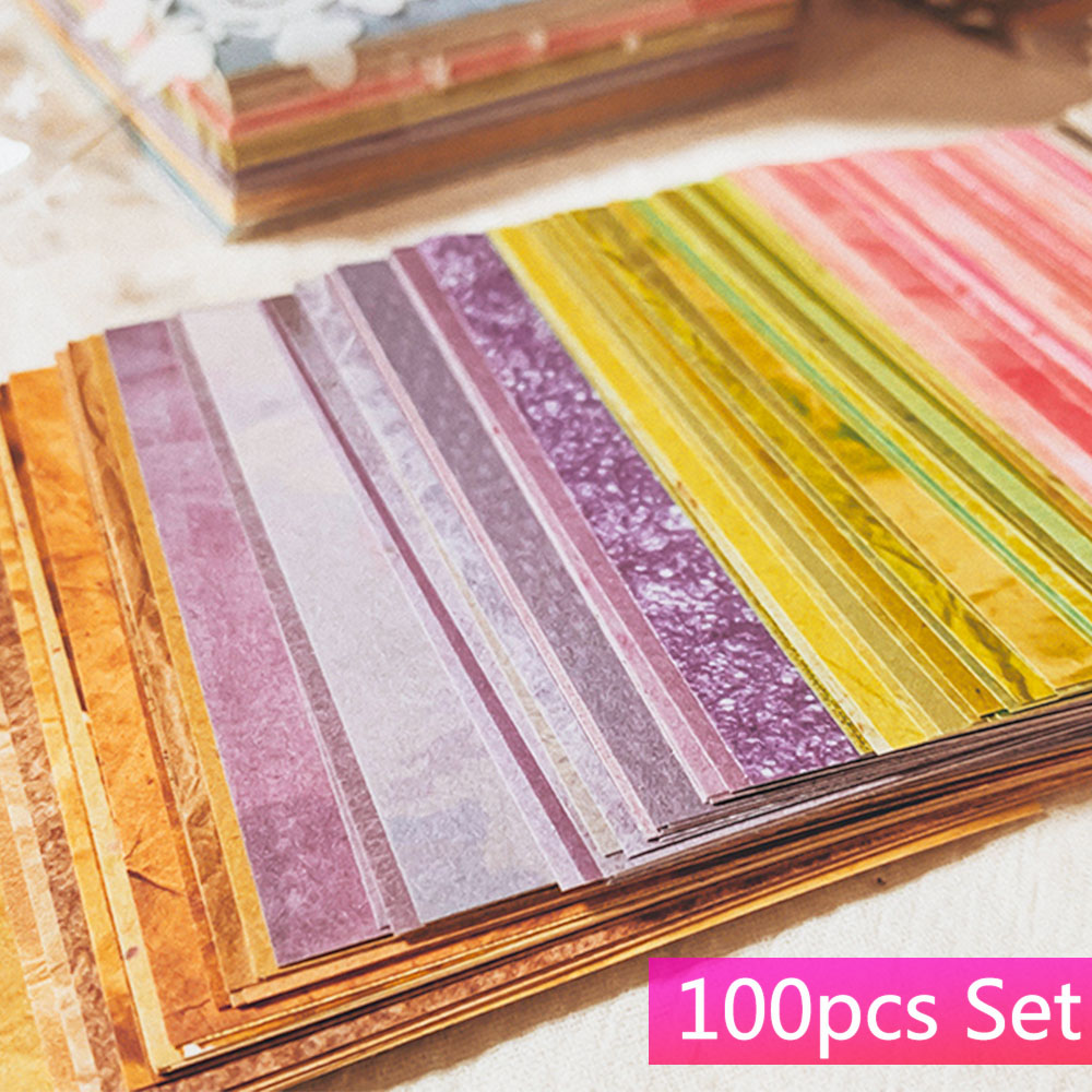 100 Pcs Colorful Texture Backg - огляд і ціна Photography Journal