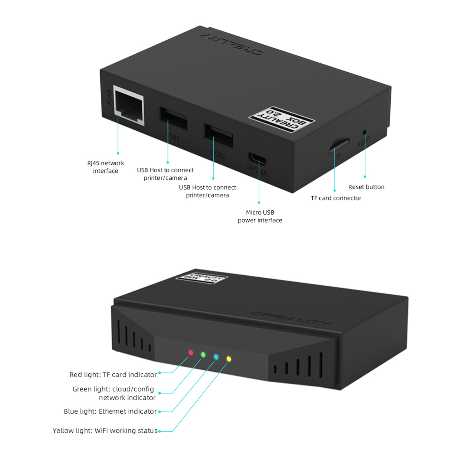Creality Wifi Box 2.0 Intellig - огляд і ціна Timelapse Controller