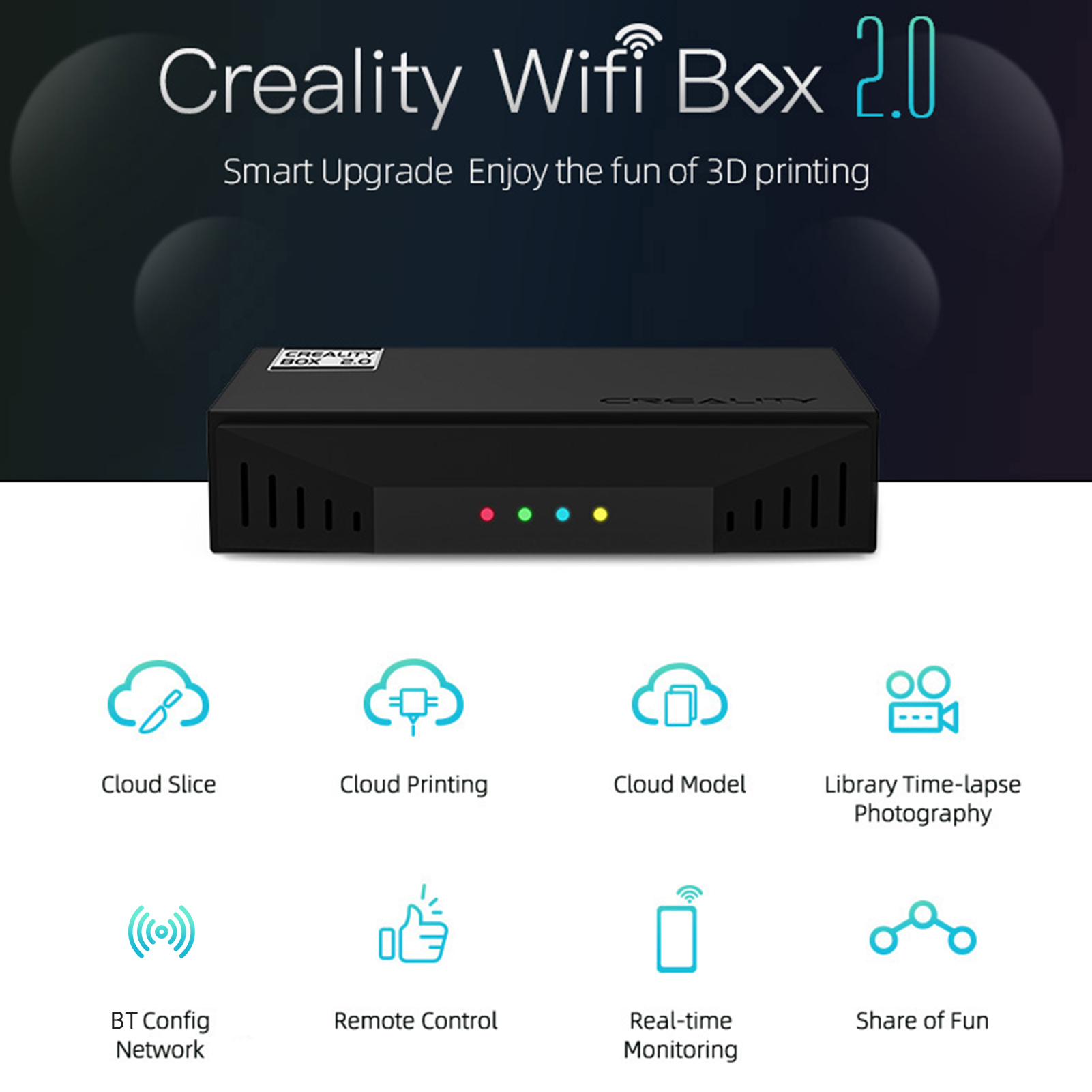 Creality Wifi Box 2.0 Intellig - огляд і ціна Timelapse Controller
