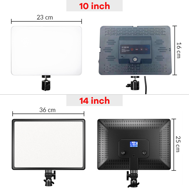 14inch 10inch LED Video Light  - огляд і ціна Photography Bulb
