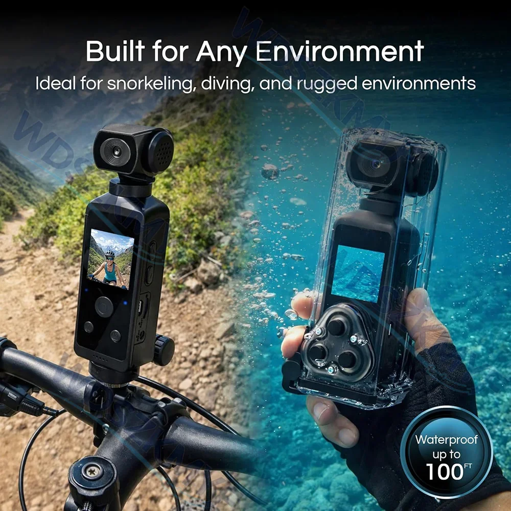 4K Pocket Action Camera 270° R - огляд і ціна Photography Blog