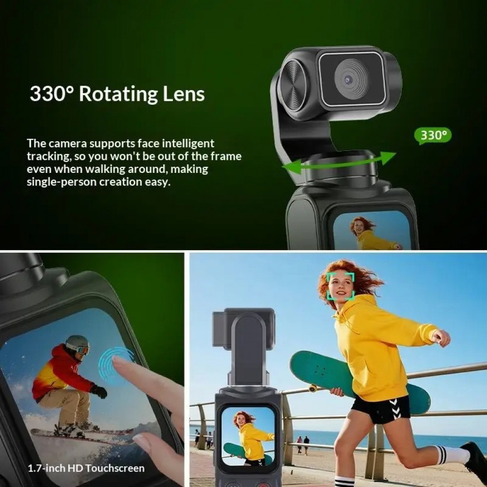 4K Pocket Gimbal Camera Handhe - огляд і ціна Photography Blog