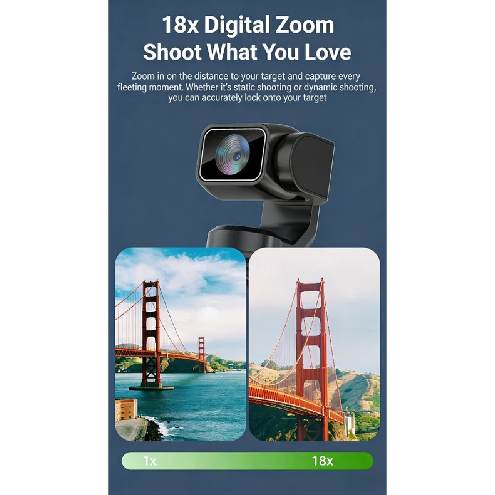 4K Pocket Gimbal Camera Handhe - огляд і ціна Photography Blog