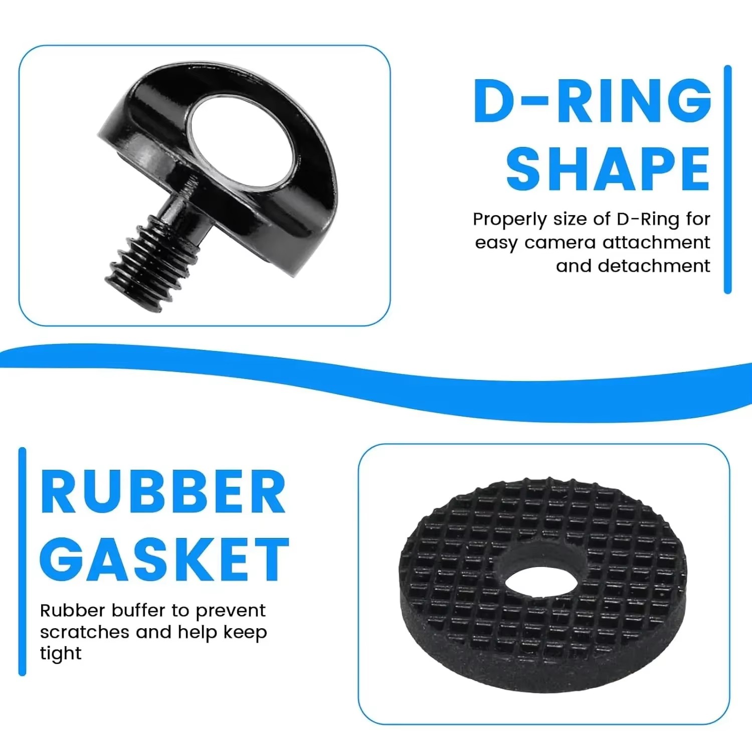 1-6pcs Universal 1/4