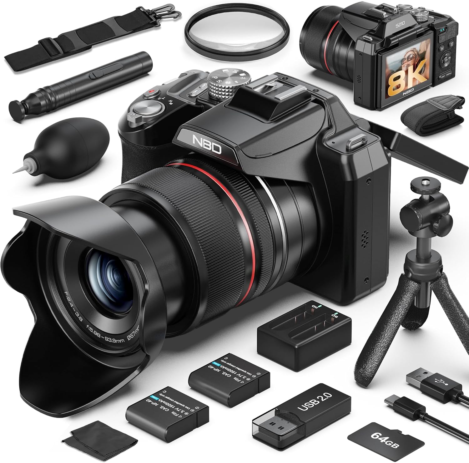 Professional 8K 64MP Photograp - огляд і ціна Photography Digital