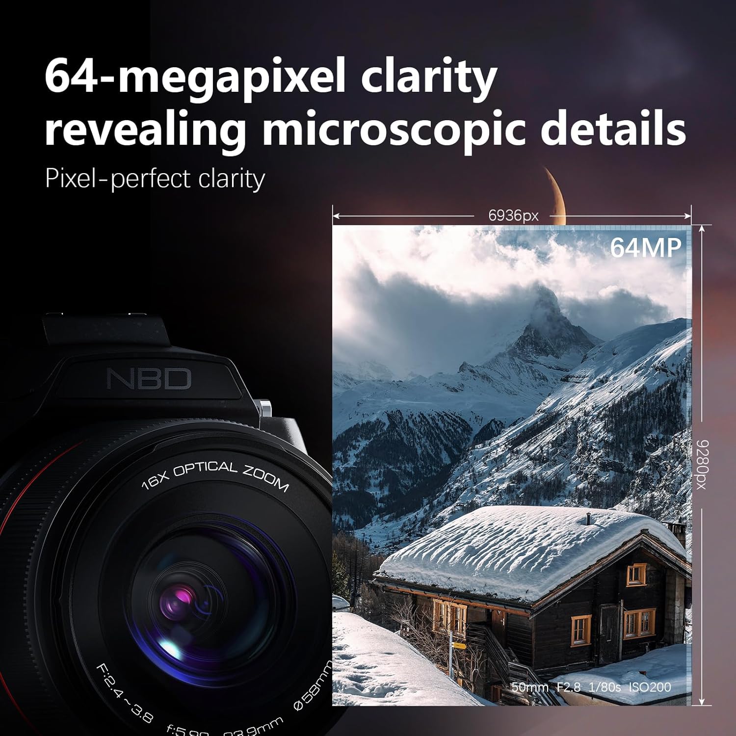 Professional 8K 64MP Photograp - огляд і ціна Photography Digital