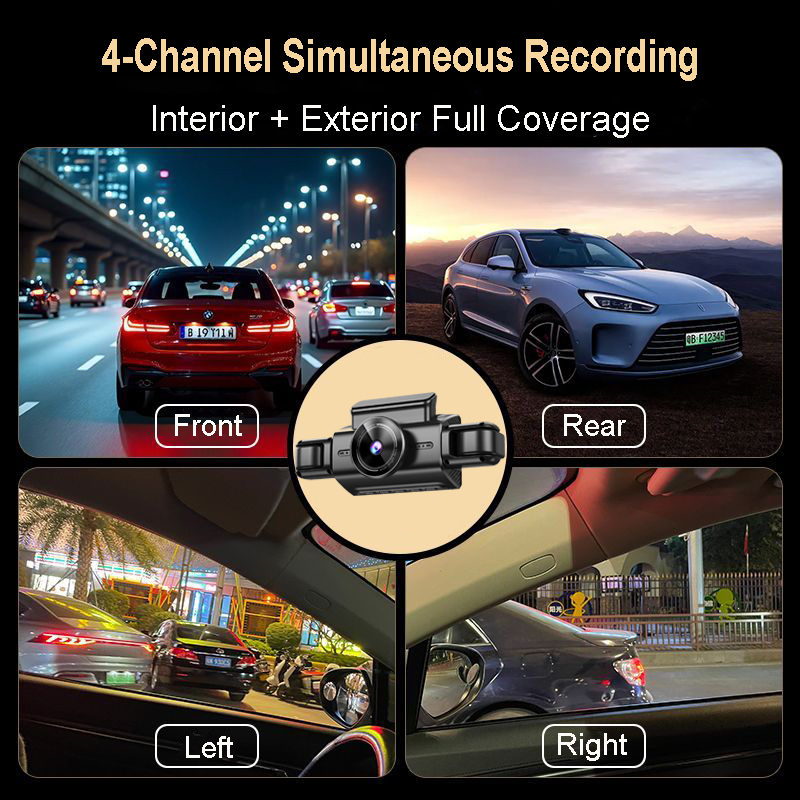 4K 4CH Hidden Car DVR with APP - огляд і ціна Timelapse Controller