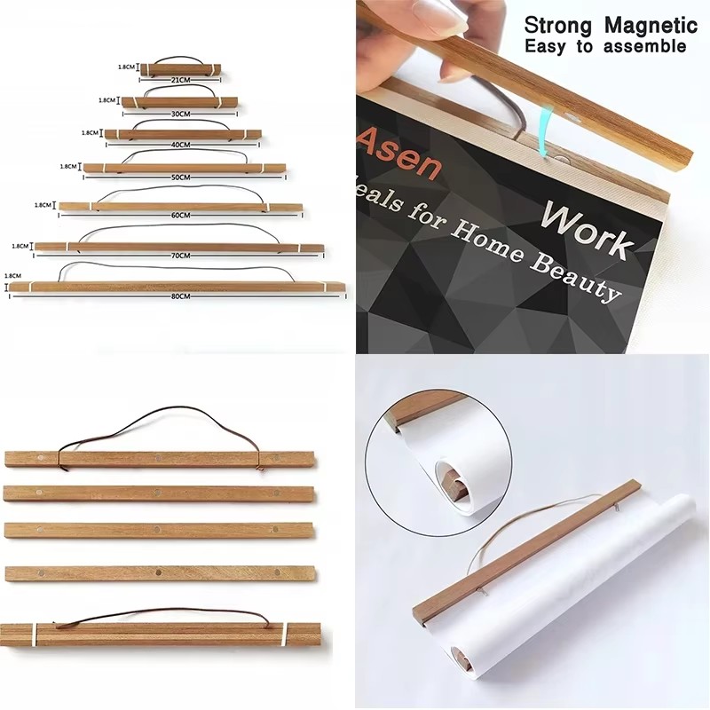 21-90cm Magnetic Wooden Pictur - огляд і ціна Photography Exhibition