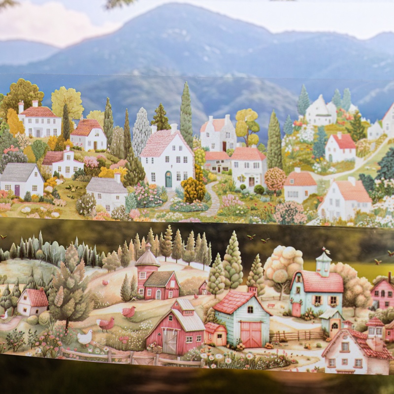 6 Rolls 6Cm×200Cm Village Them - огляд і ціна Photography Journal