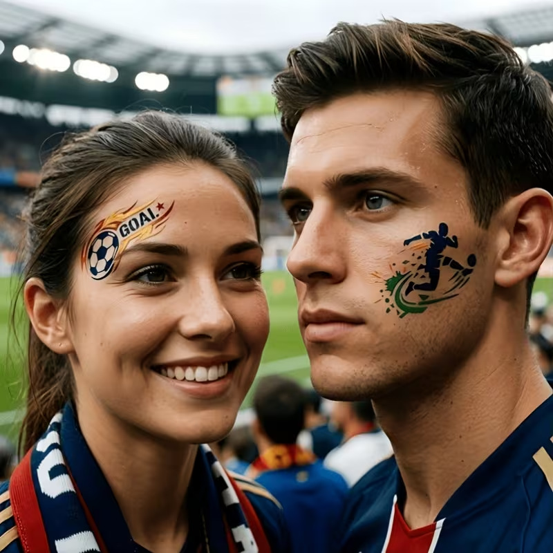 6Pc Football Stencils for Pain - огляд і ціна Photography Model