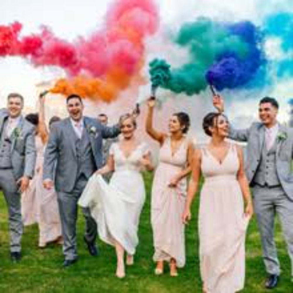 Colorful Handheld Smokes  Wedd - огляд і ціна Photography Of The Day